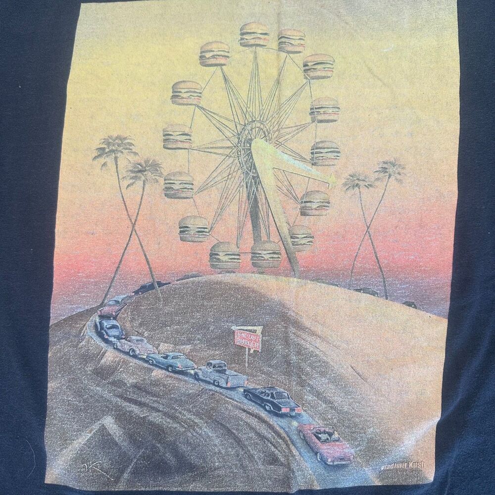 In-N-Out Black T-Shirt 70th Anniversary Collection Size M Unisex 100% Cotton
